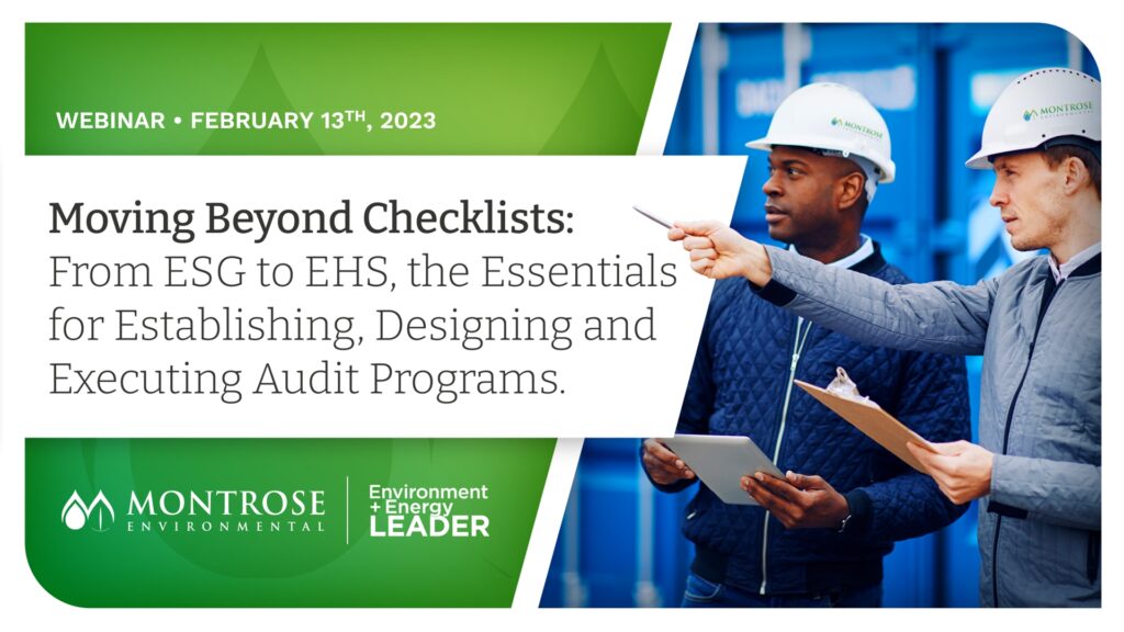 Our experts discuss auditing and highlight the essentials to consider when executing individual audits as well as establishing and implementing audit programs.