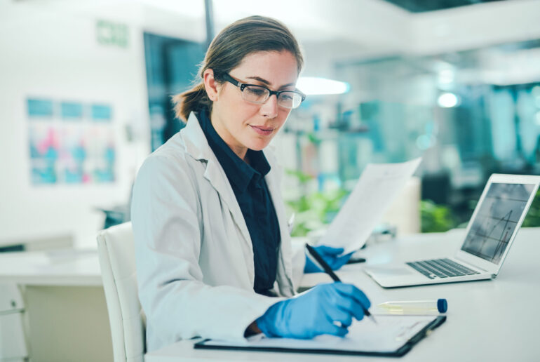 Woman in Lab Coat - a Proxy Test for PFAS