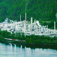 BC Canada Oil and Gas Plant