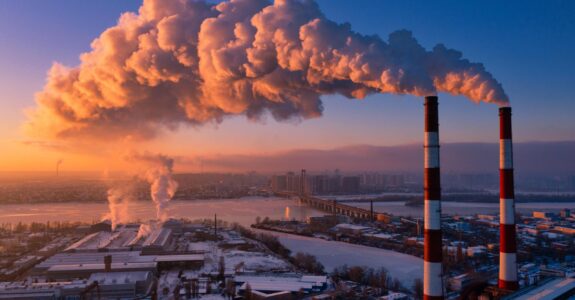 Plant pipe high above the clouds. Harmful emissions into the upper atmosphere. Plant pipe high above the clouds. Harmful emissions into the upper atmosphere. Climate change due to the combustion of carbon fuel.
1419930825